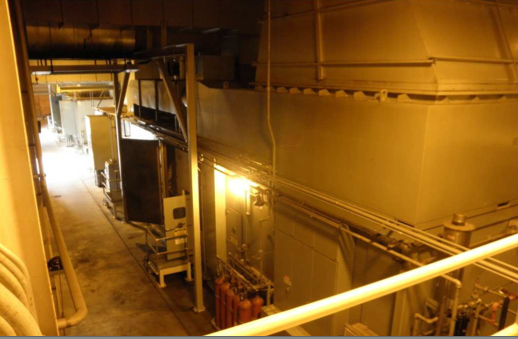 LM5000 power plant indoor shot